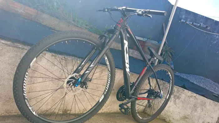 Bicicleta Aro 29 Ksw 24 Vel Alumínio Freio Disco Xlt100 Mtb