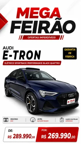 Audi E-Tron Sportback Perf. Aut. (elétrico) 2022