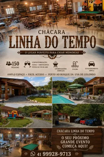 LOCAÇÃO SALÃO DE FESTAS COLOMBO