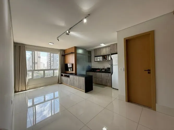 EXCELENTE OPORTUNIDADE no DOT BUENO RESIDENCE - 2 SUÍTES + LAVABO - VISTA LIVRE - 1 VAGA d