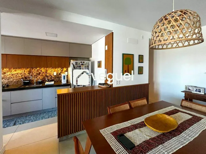 Apartamento de 111m² com 3 quartos, 3 suíte para alugar no bairro Jardim Olhos D´Água, Rib