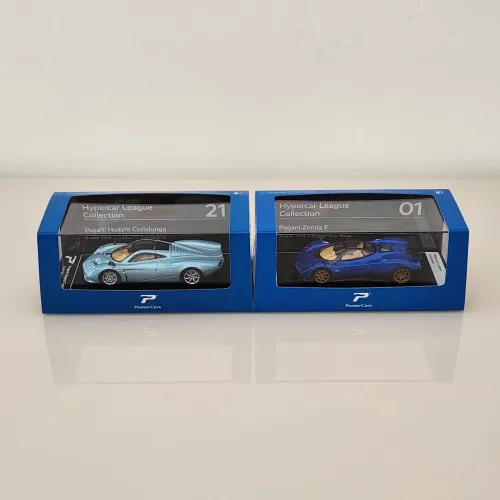 Postercars Pagani Zonda F e Huayra Codalunga - 1:64