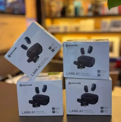 Microfone de lapela Hollyland A1 versão combo - Lacrado/Garantia