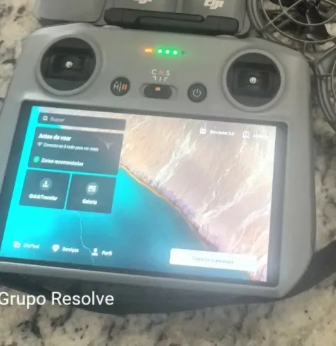 Controle drone dji com tela RC2
