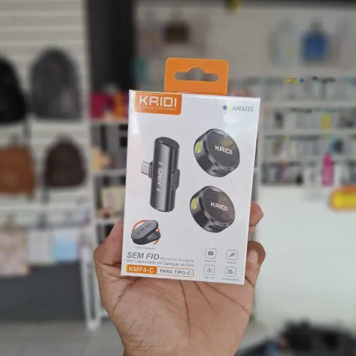 Microfone para celular lapela iOS e Android - entrega em são Luís e região 