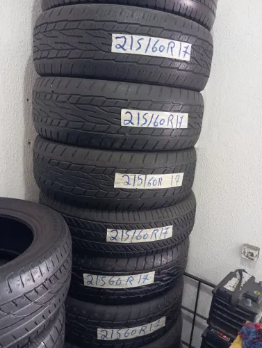 Pneus 215/60 aro 17 no precinho....