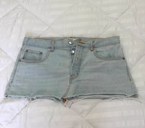 Mini saia jeans