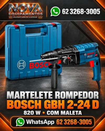 Martelete Bosch GBH 2-24 D 820W 220V