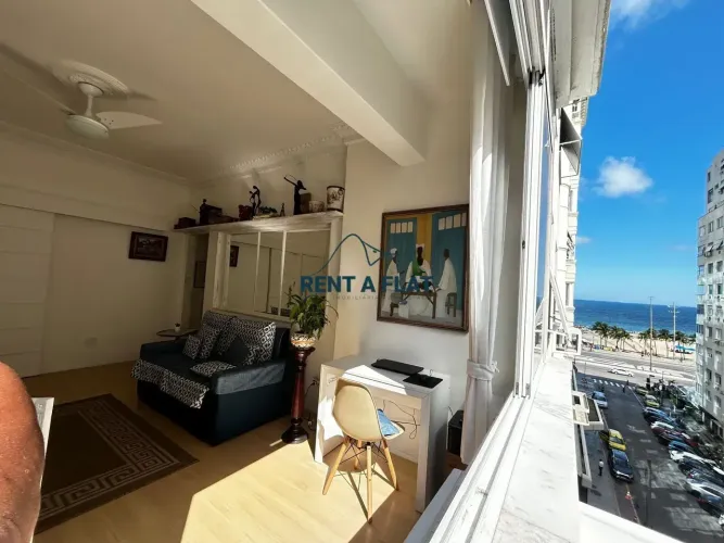 2 Quartos- Sala Grande - Vista Mar - Proximo ao Metro. Copacabana - Rio de Janeiro.
