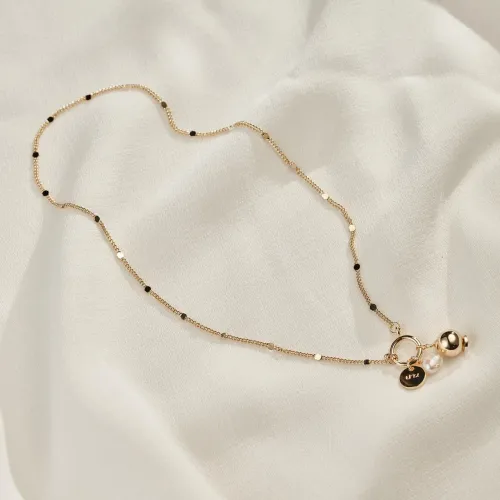 colar rebeca banho ouro 18K