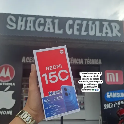 Vende Redmi 15C 256GB/8Ram Lacrado.