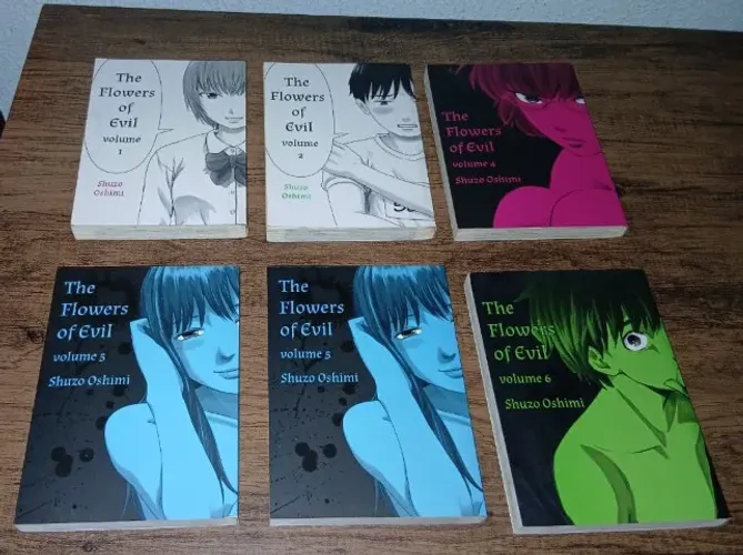 Mangás em inglês: Prison School, The Flowers of Evil (Aku no Hana) e GTO