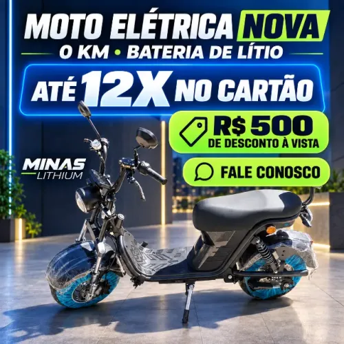 ? SUA MOTO ELÉTRICA NOVA ESTÁ AQUI!