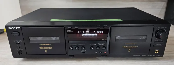 Tape Deck Sony Duplo Japan - Maravilhoso