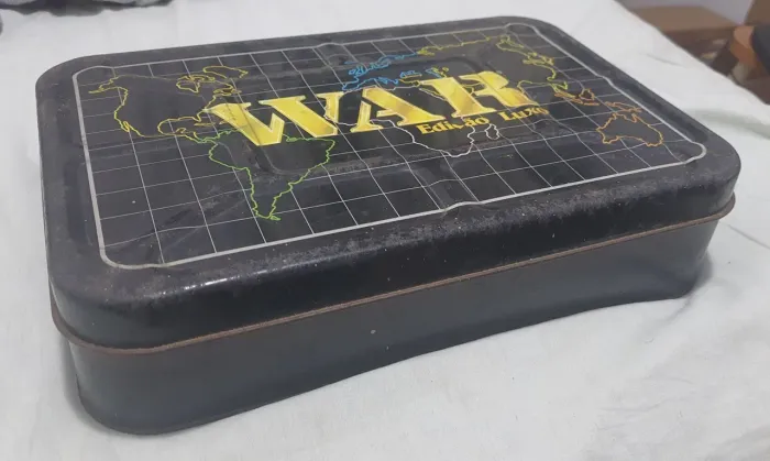 Jogo war edição de luxo, caixa metálica RARIDADE