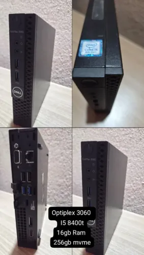 Mini PC optiplex 3060 I5 8400t 16gb Ram 256gb SSD