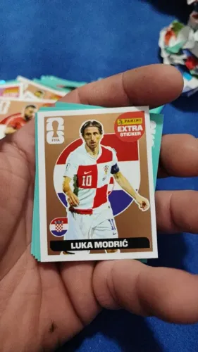 Figurinha Luka Modrick Bronze.