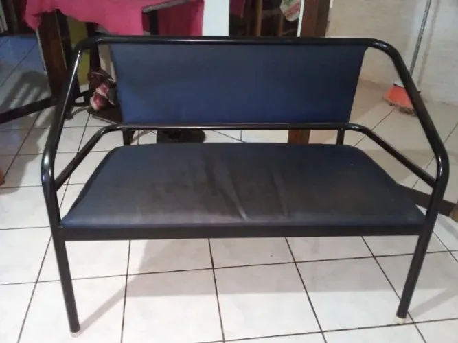 Sofá tubolar Art Pano Tapeçaria