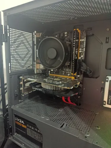Kit Gamer Ryzen 7 1700 + GTX 1650 4GB + A320MH<br>