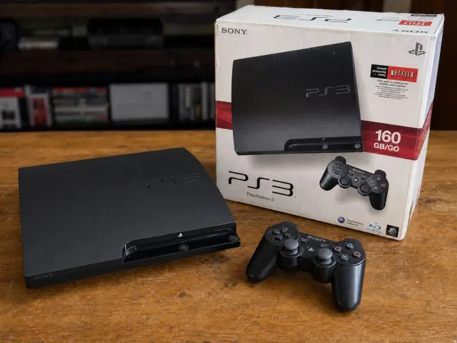 Playstation 3 Desbloqueado com caixa