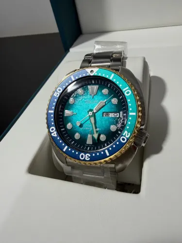 Relógio Seiko turtle ?kame? SRPM04K.