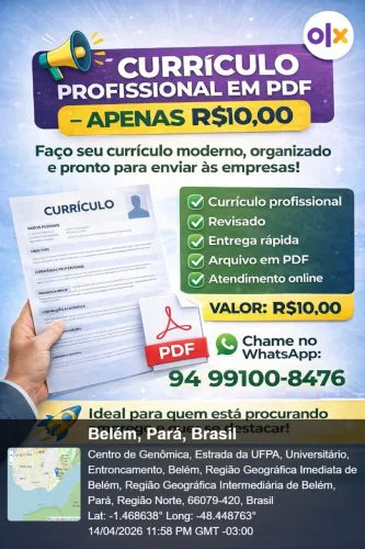 Faço Currículo em PDF