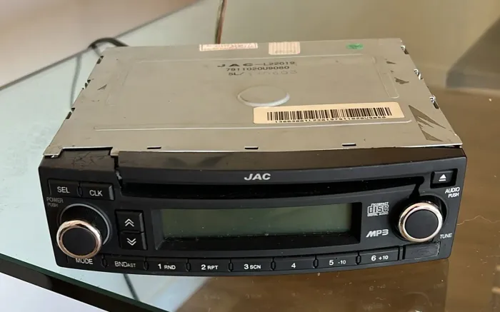 Radio Cd Player Jac J2 1.4 2014 7911020u9080 Preto