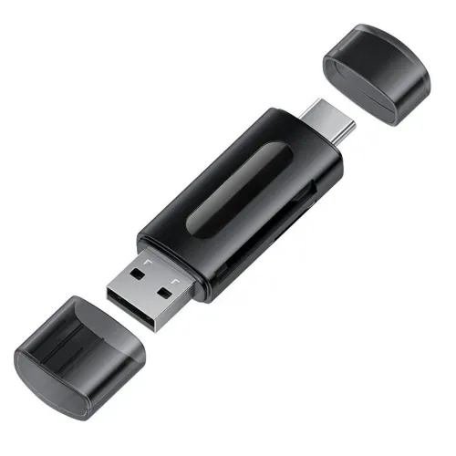 Leitor de cartão 4 em 1 USB 2.0