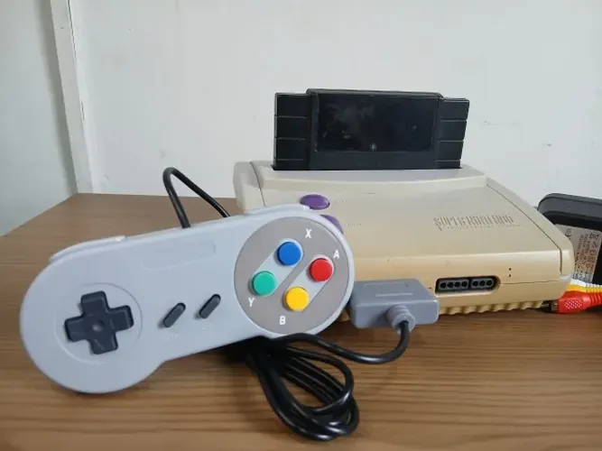 Super Nintendo Baby (USA) AV + Cartucho Original