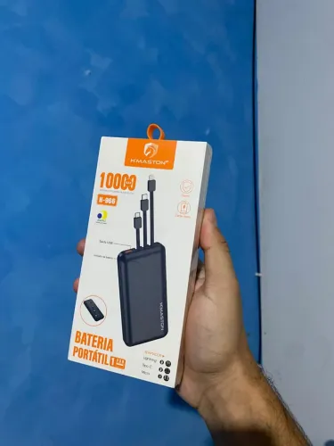 Carregador Portátil Emerson 10.000mAh Novo