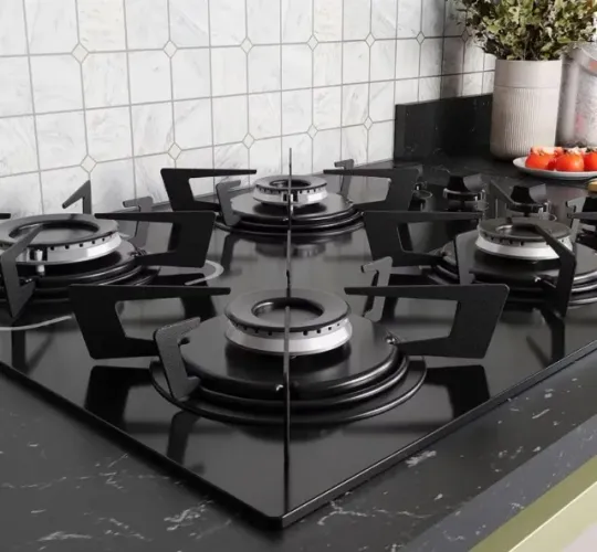 Cooktop 4 bocas Itatiaia Electra Plus (GLP/Botijão)