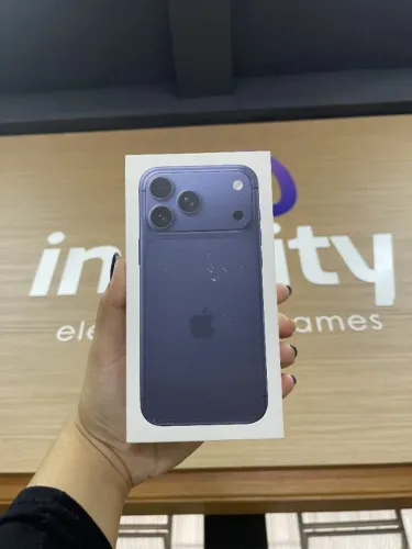 PROMOÇÃO - iPhone 17 Pro Max 256Gb - Novo/Lacrado - Infinity Eletronics & Games - PROMOÇÃO