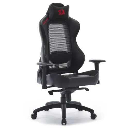 Cadeira Gamer Redragon Nero Black, Reclinável, Ajuste Altura Braço - WZetta