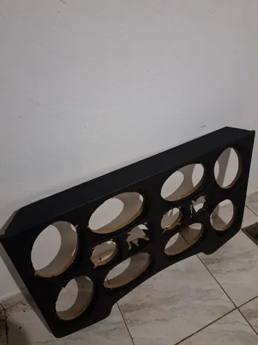 Tampão sandero som automotivo 6x9