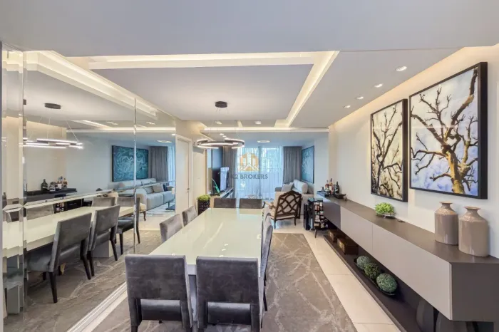 Apartamento à venda em Curitiba-PR, Mercês: 2 suítes, 2 vagas, 112m²