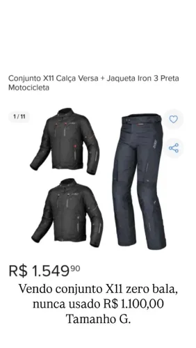 Conjunto X11 Iron