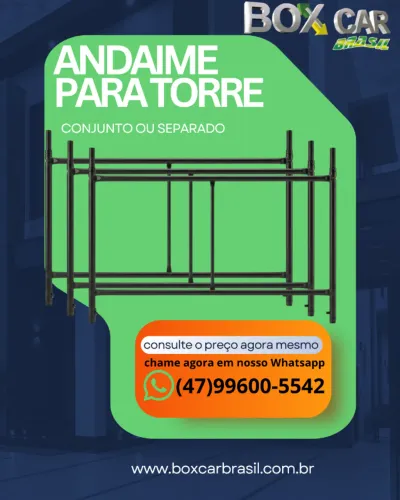 ANDAIME TUBULAR PARA TORRE 