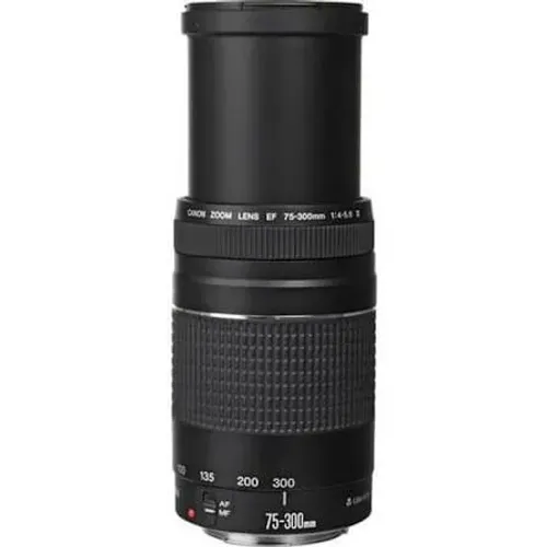 Lente Canon EF 75-300mm f/4-5.6 III - Excelente Estado