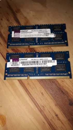Memória RAM 2GB (O PAR) Kingston