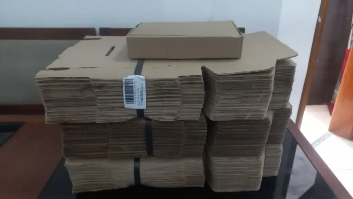 75 caixas de papelão CORREIO/ENVIOS 16x11x3