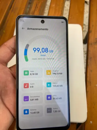 Celular ZTE Blade A75 128g versão Android 13