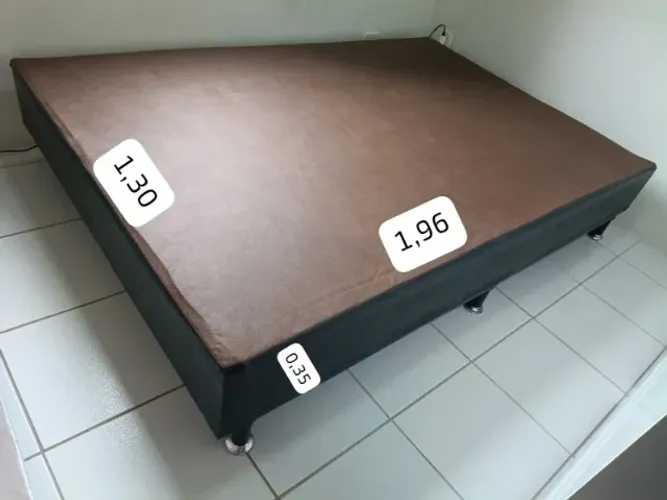 Base para cama box casal