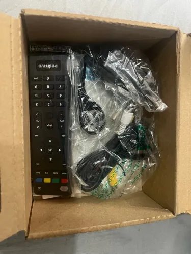 Receptor de TV Digital + Antena Compacta VHF/UHF
