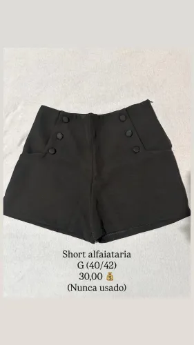 Short alfaiataria