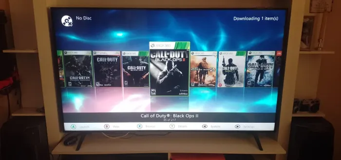Xbox360 lotado de jogos completos.