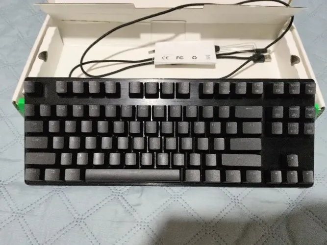 Teclado Mecânico Óptico BlitzWolf BW-KB2 - Switch Gateron Yellow (Estado de Novo)