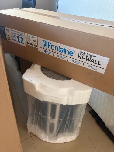 ? AR CONDICIONADO FONTAINE 12.000 BTUs - NOVO ?