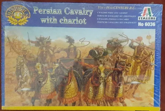 Figuras - Cavalaria Persa - Séculos: V - IV A.C. - Caixa Lacrada.