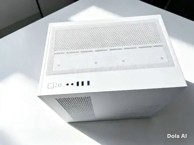 Gabinete Mancer CV300 Branco | Vidro Temperado e bem espaçoso