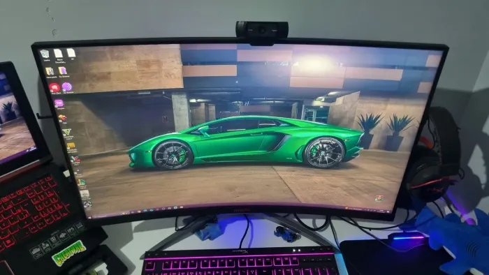 monitor agon 144hz curvo 32